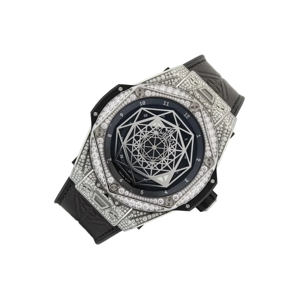 Big Bang Sang Bleu Diamond Titanium 45mm 415.NX.1112.VR.1704.MXM17