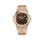 Nautilus Rose Gold Diamond Bezel 5723/1R-010