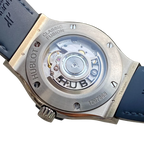 Classic Fusion Blue Titanium 42mm Diamond Benzel 542.NX.7170.LR.1104