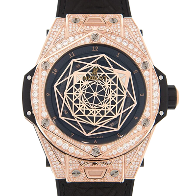 Big Bang Sang Bleu Diamond Rose Gold 45mm 415.OX.1118.VR.1704.MXM17