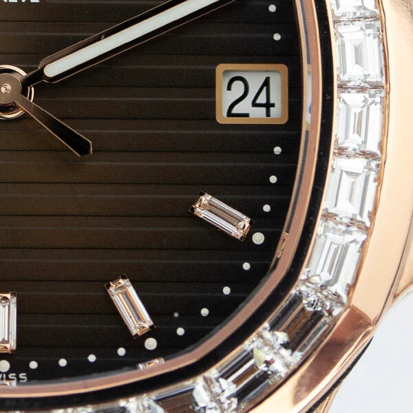Nautilus Rose Gold Diamond Bezel 5723/1R-010