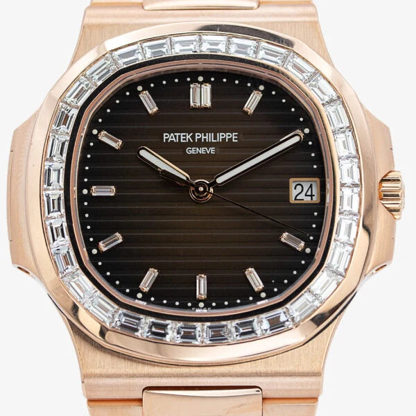Nautilus Rose Gold Diamond Bezel 5723/1R-010