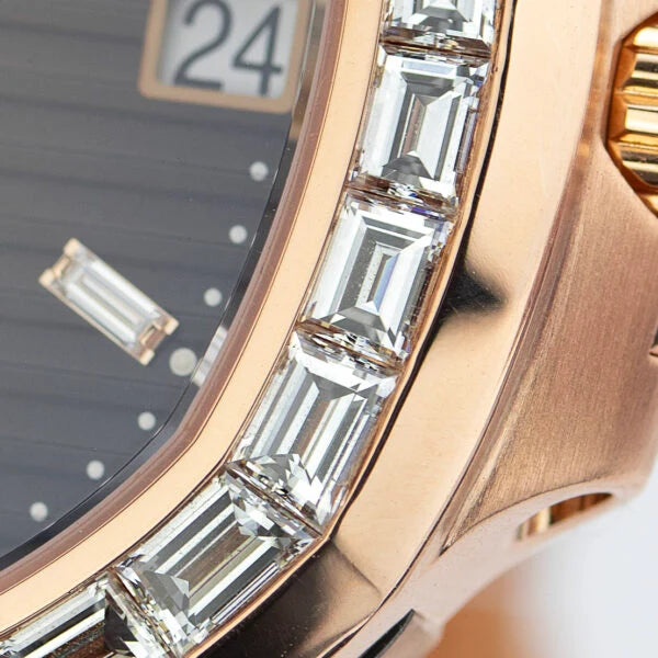 Nautilus Rose Gold Diamond Bezel 5723/1R-010