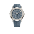 Aquanaut 41mm 5164G-001 Travel Time White Gold Blue Dial