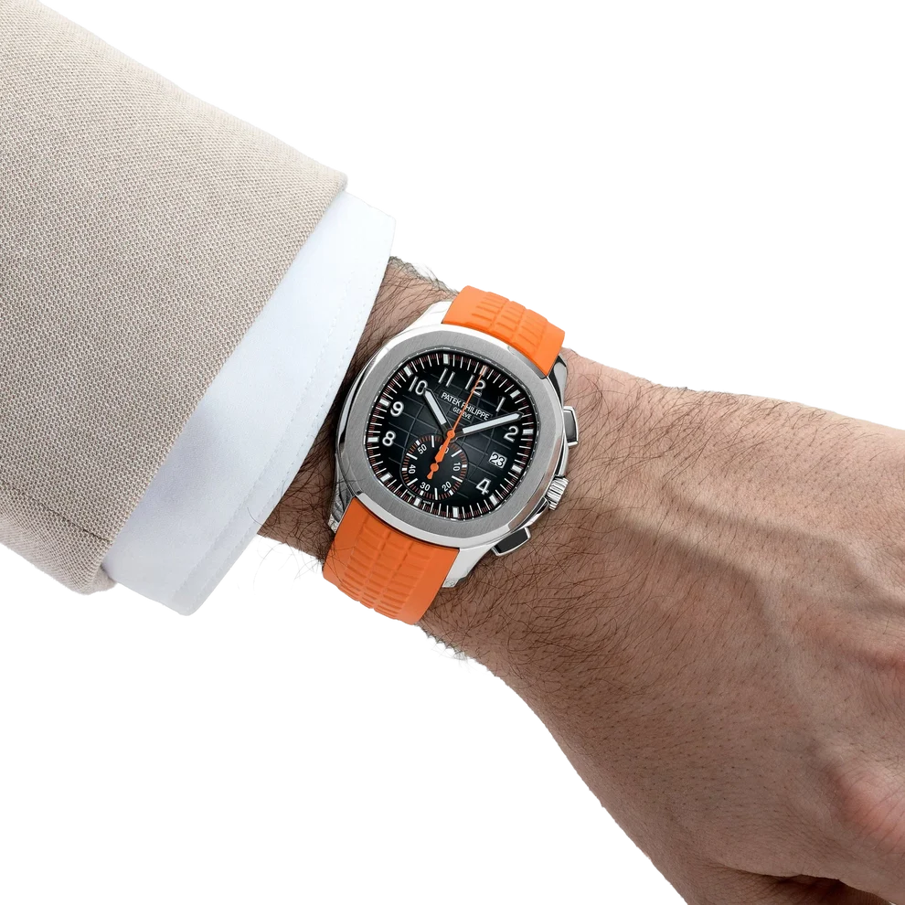 Aquanaut 42mm 5968A-001 Stainless Steel Black Dial
