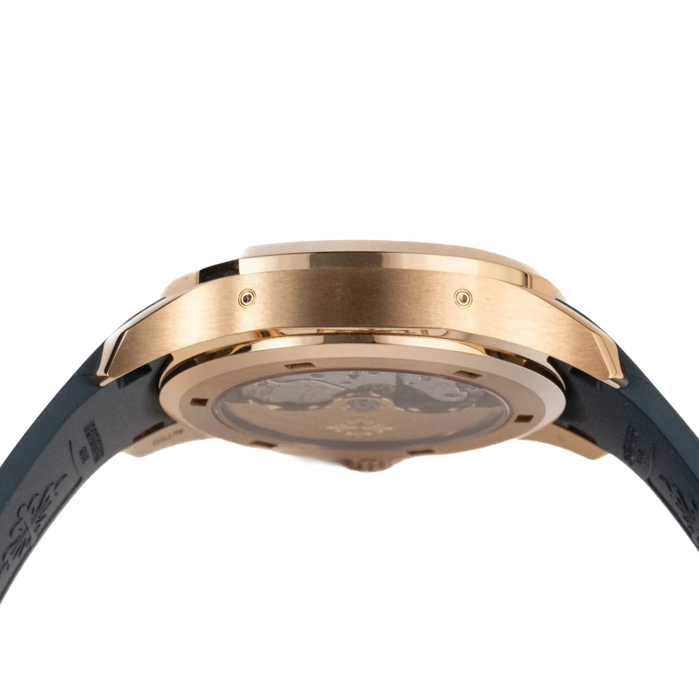Aquanaut Luce 40mm 5261R-001 Annual Calendar Moon Phases Rose Gold Blue-Gray Dial