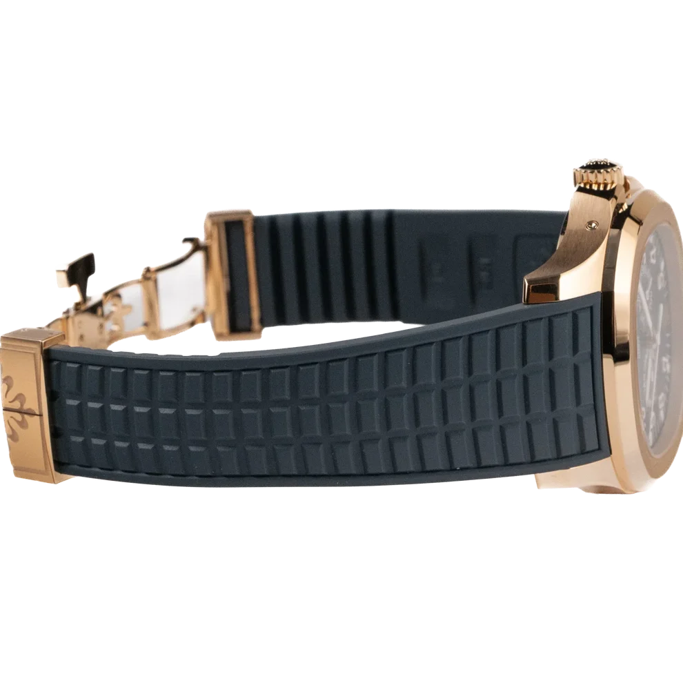 Aquanaut Luce 40mm 5261R-001 Annual Calendar Moon Phases Rose Gold Blue-Gray Dial