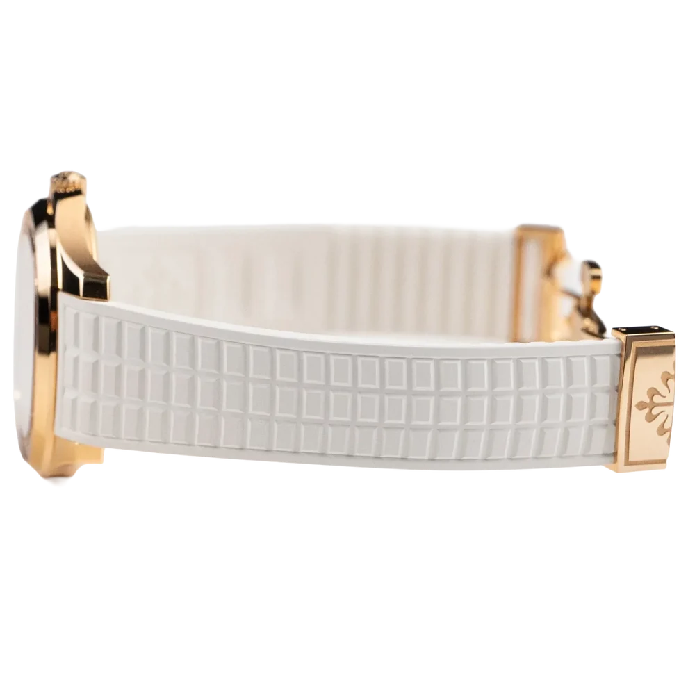 Aquanaut Luce 39mm 5268/200R-001 Rose Gold White Dial Diamond Bezel
