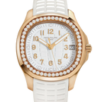 Aquanaut Luce 39mm 5268/200R-001 Rose Gold White Dial Diamond Bezel