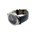 Calatrava 38mm 5298P-012 Platinum Black Diamond Dial Diamond Bezel