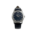 Calatrava 38mm 5298P-012 Platinum Black Diamond Dial Diamond Bezel