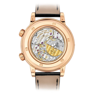 Celestial Grand Complications 44mm 6104R-001 Rose Gold Diamond Bezel Black Dial
