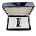 Complications 39mm 5396G-017 Annual Calendar Moon Phases White Gold Blue Dial