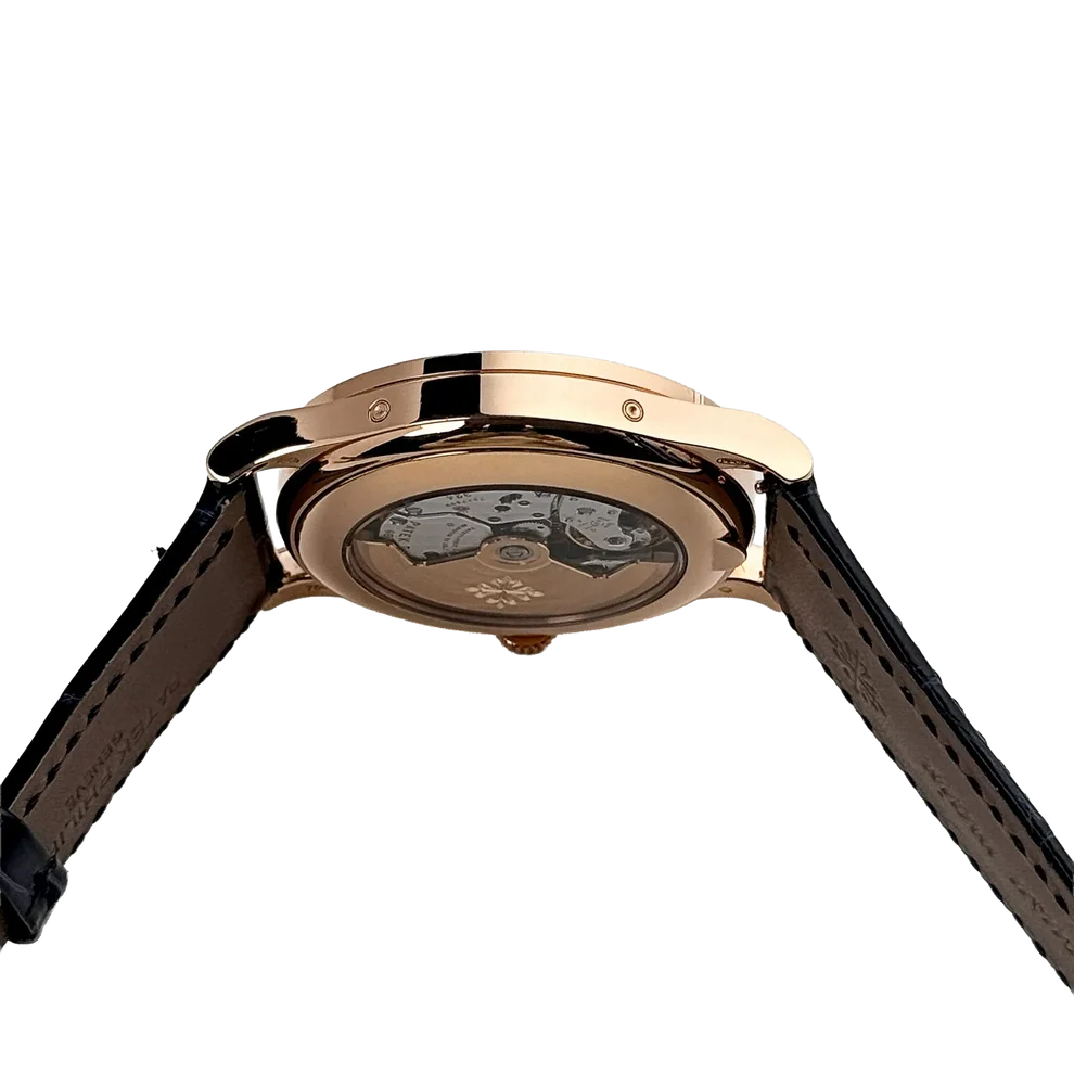 Complications 39mm 5396R-015 Annual Calendar Rose Gold Blue Dial