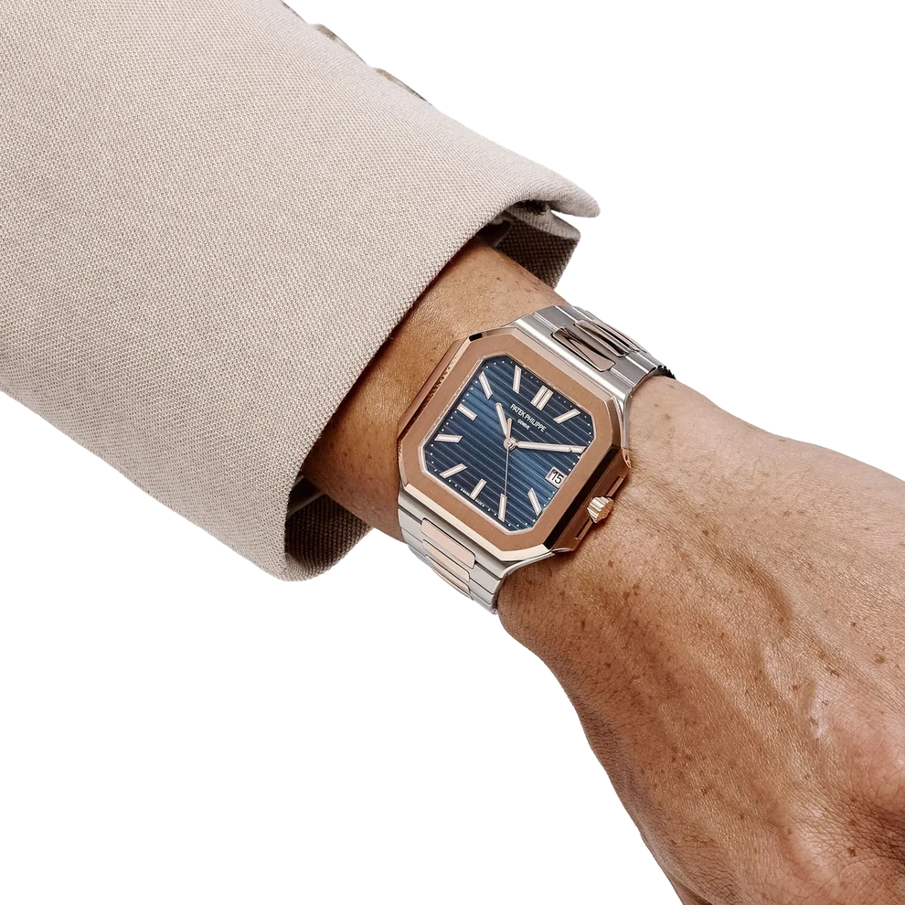 Cubitus 45mm 5821/1AR-001 Stainless Steel Rose Gold Blue Dial