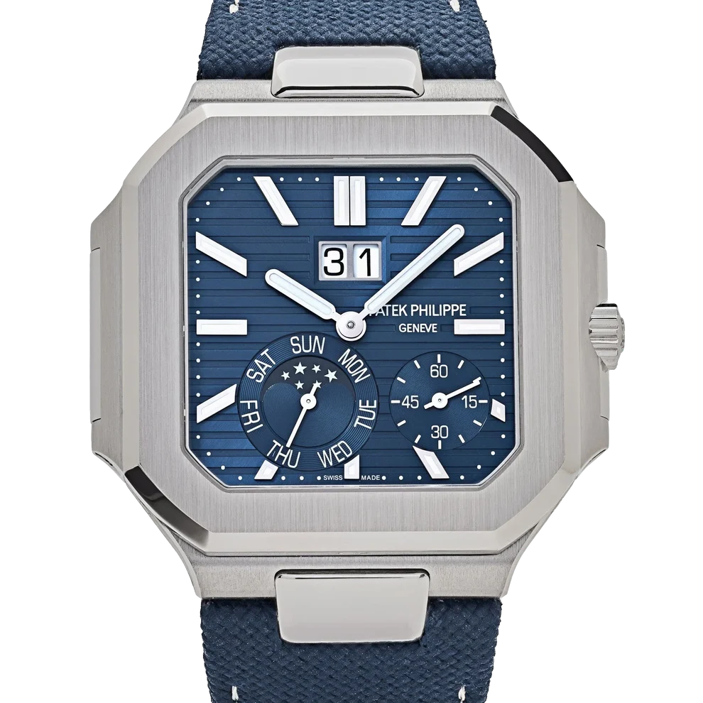 Cubitus 45mm 5822P-001 Platinum Blue Dial Moon Phase