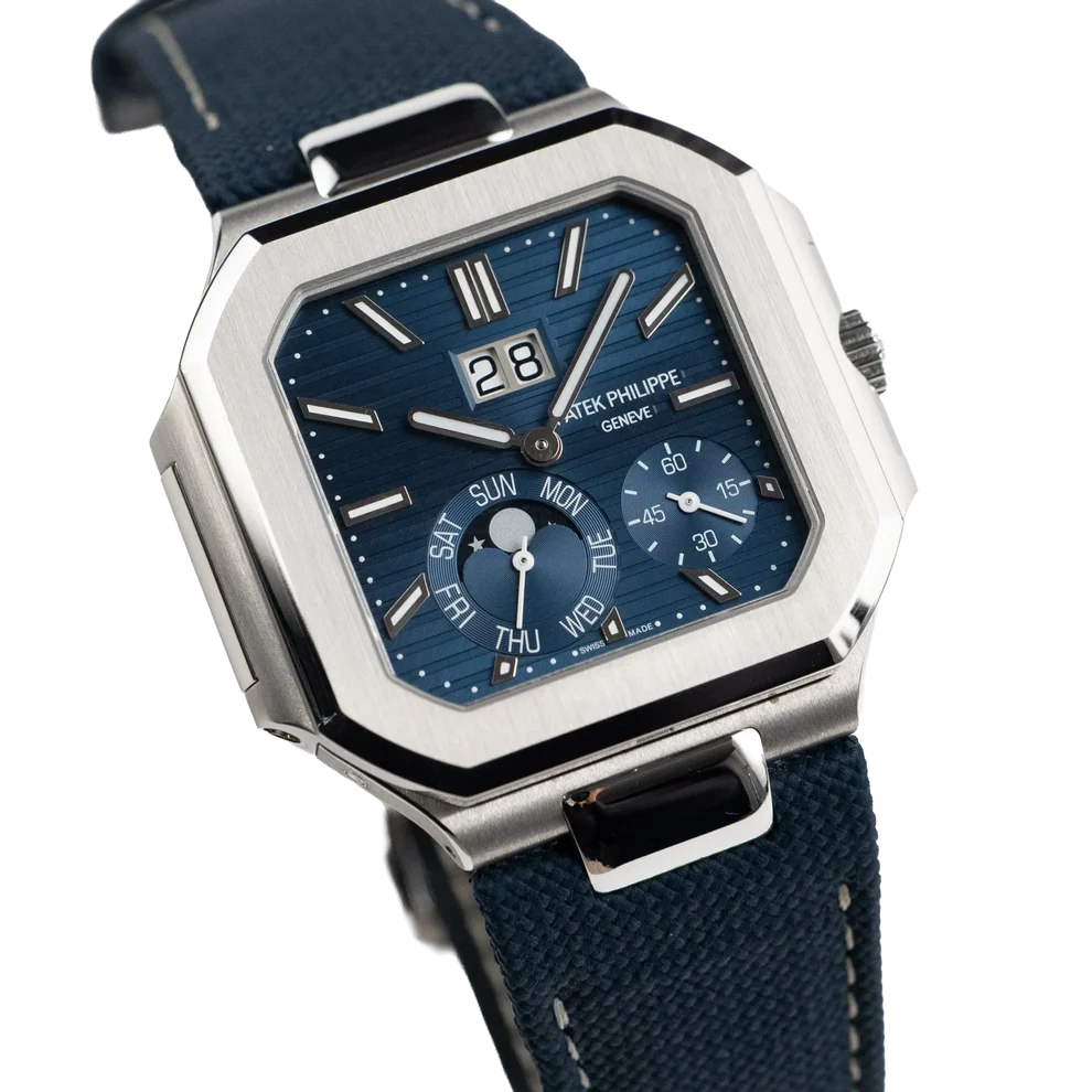 Cubitus 45mm 5822P-001 Platinum Blue Dial Moon Phase