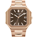 Cubitus 40mm 7128/1R-001 Rose Gold Brown Dial