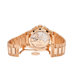 Nautilus Ladies 35mm 7118/1200R-010 Rose Gold Golden Dial Diamond Bezel