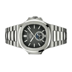 Nautilus 40mm 5726/1A-001 Annual Calendar Moon Phases Stainless Steel Gray Dial
