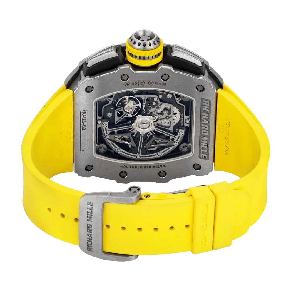 RM 11-03 Titanium, Skeleton Dial, 50 mm