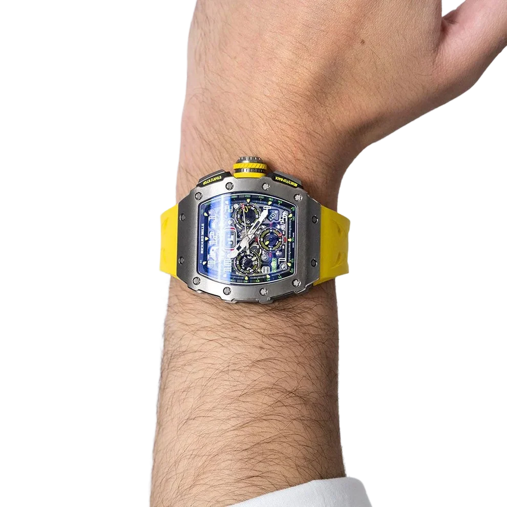RM 11-03 Titanium, Skeleton Dial, 50 mm