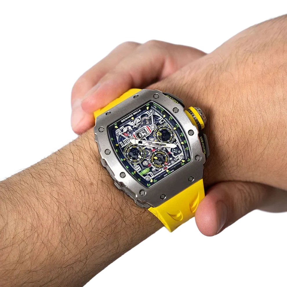 RM 11-03 Titanium, Skeleton Dial, 50 mm