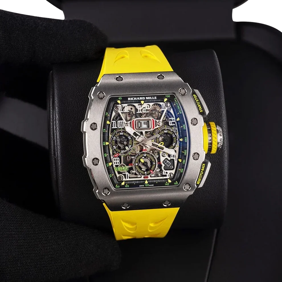 RM 11-03 Titanium, Skeleton Dial, 50 mm